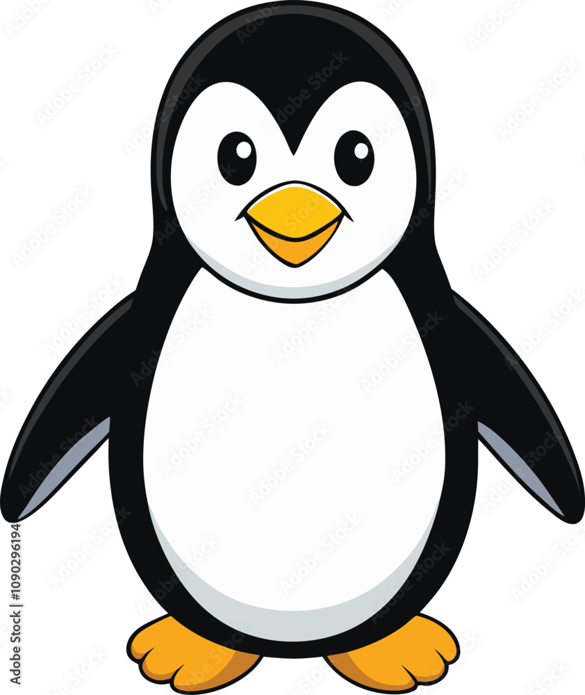 Obraz premium penguin on the snow