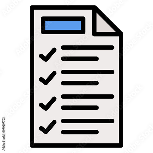 Checklist icon vector image. Can be used for Shoemaker.