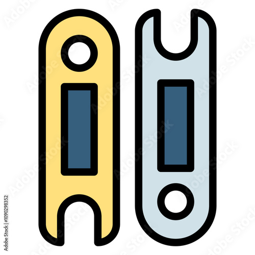 Steel Shank icon vector image. Can be used for Shoemaker.