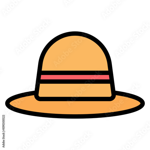 Women Hat icon vector image. Can be used for Oktoberfest.