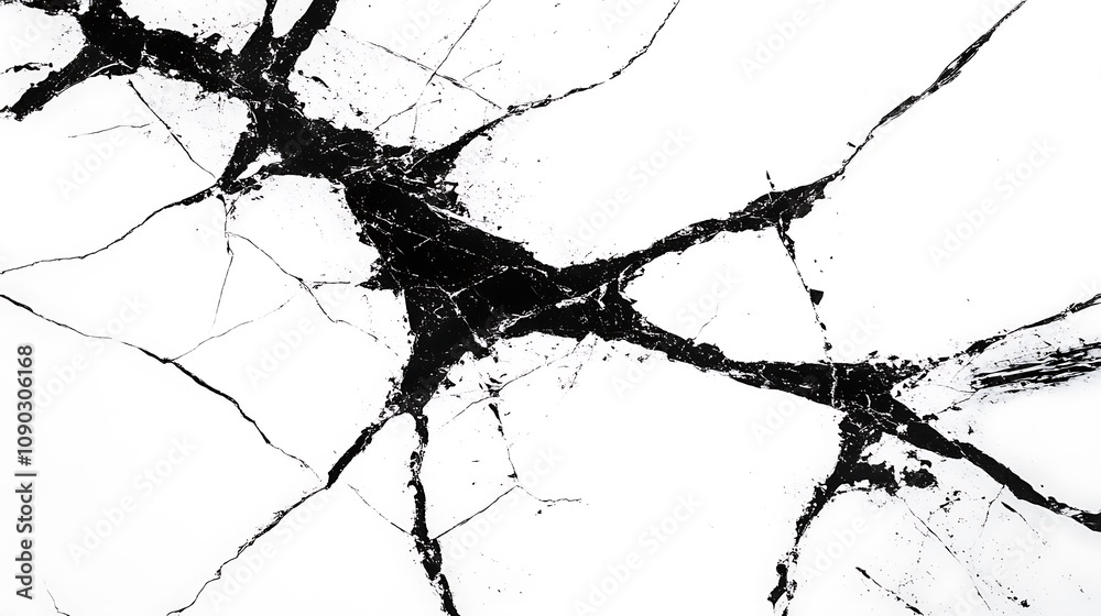 Obraz premium Black Powder Explosion Abstract