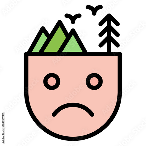 Coping Strategies icon vector image. Can be used for Psychology.