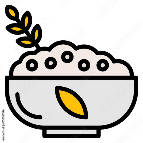 Carbohydrates icon vector image. Can be used for Nutrition.
