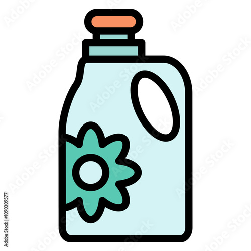 Detergent icon vector image. Can be used for Laundry.