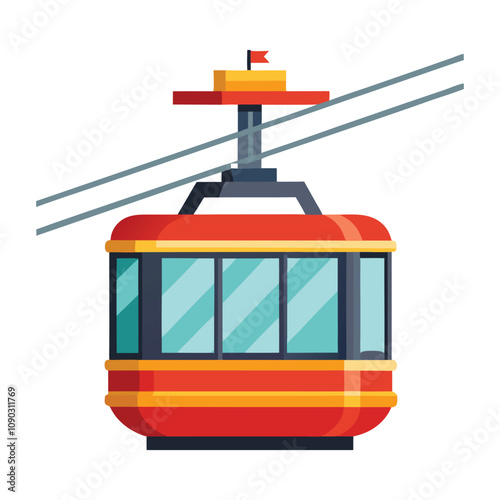 Aerial Tramway Offering Scenic City Views

