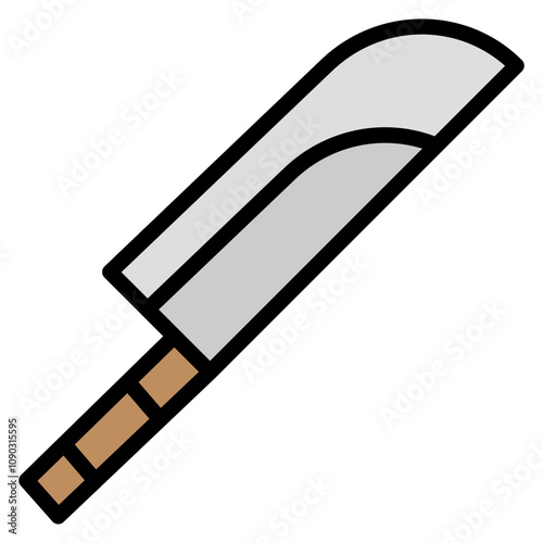 Knife icon vector image. Can be used for Shooting.