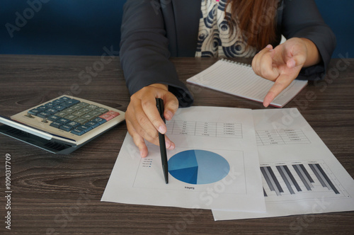 Businness people meeting design idea professional investor working new start up project. Concept. Business planning in office.