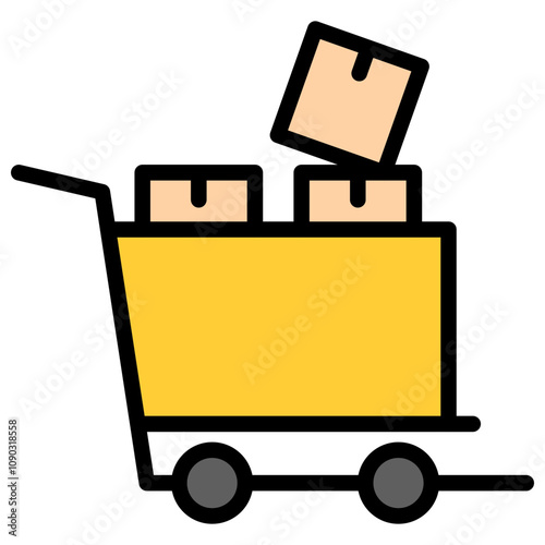 Overconsumption icon vector image. Can be used for Global Warming.