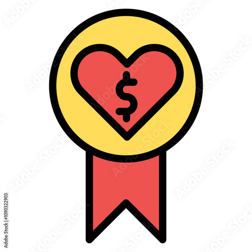 Lifestyle Perks icon vector image. Can be used for Coworking Space.