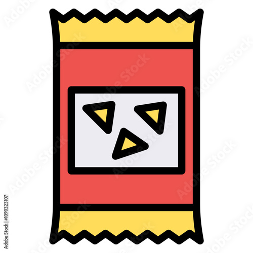 Snacks icon vector image. Can be used for Coworking Space.