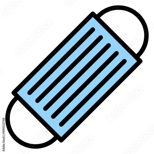Masking icon vector image. Can be used for Compliance And Regulation.