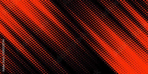 Halftone background vector, abstract backdrop design with two tone pattern