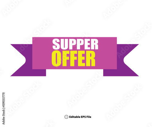 Web supper offer template
