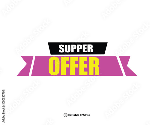 Web supper offer template