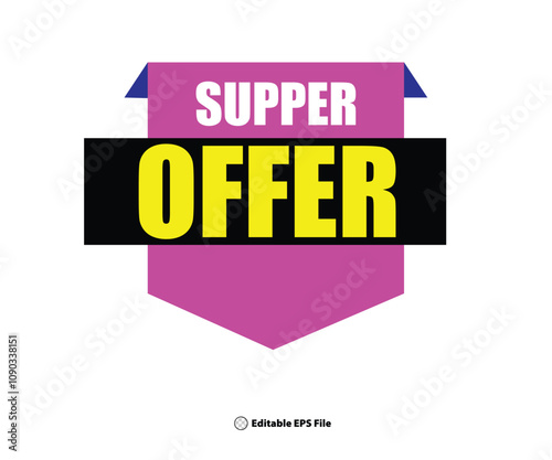Web supper offer best offer symbol
