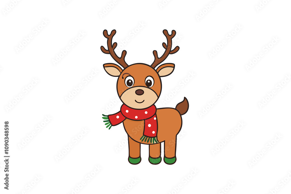 Fototapeta premium Christmas animal