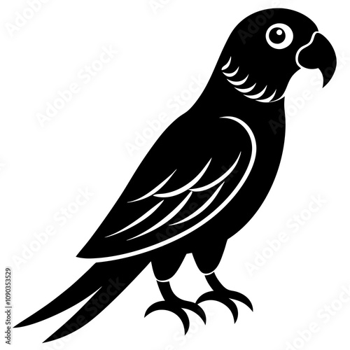 illustration of a parrot