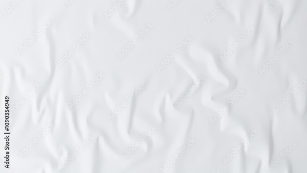 Obraz premium Plain white customisable mock up tshirt template with clean lines and realistic fabric texture, texture, mock up