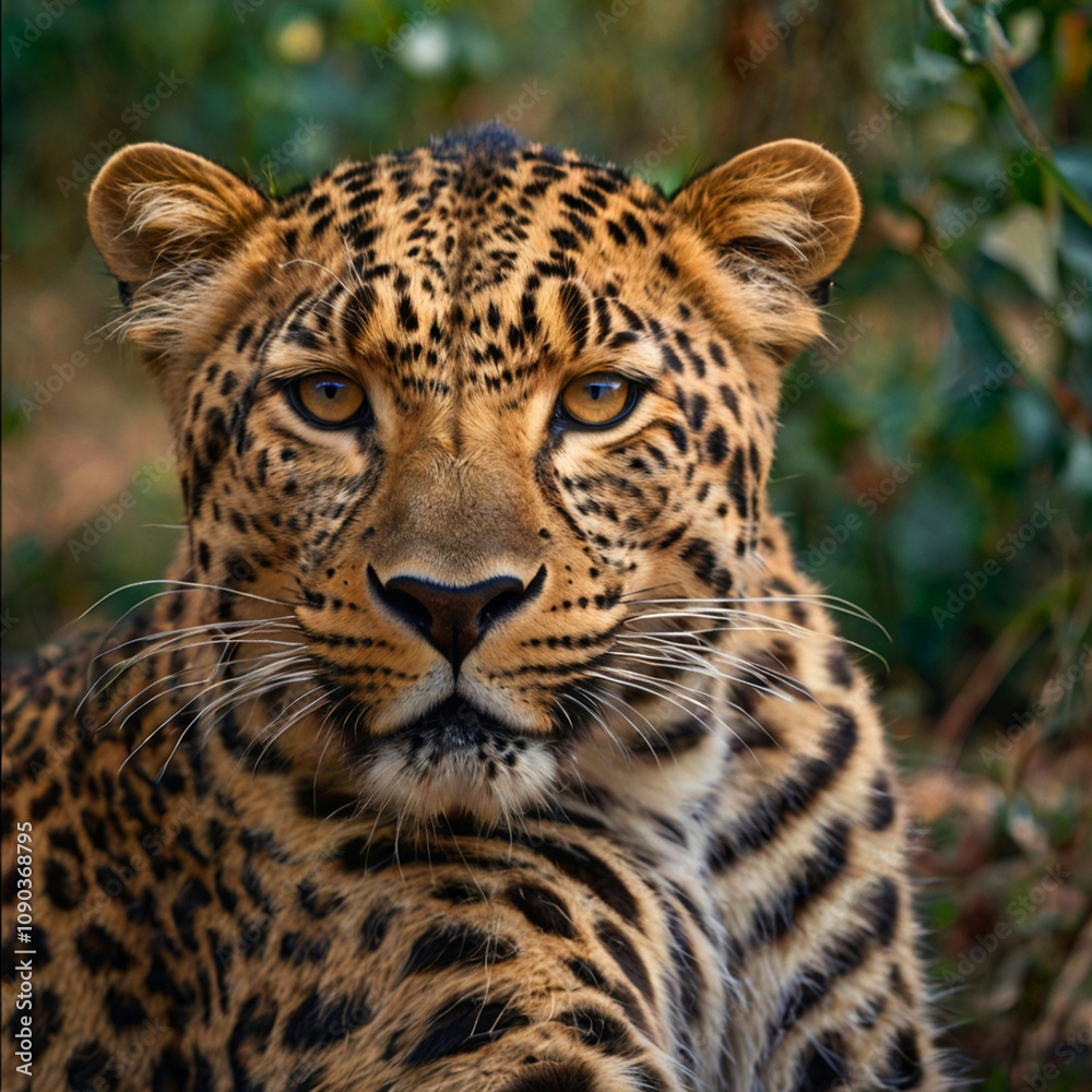 close-up photo of a leopard