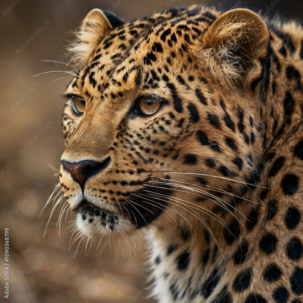 close-up photo of a leopard