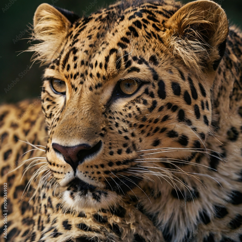 close-up photo of a leopard