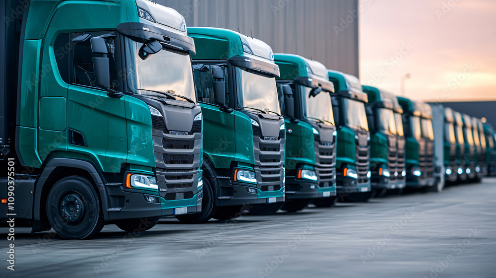 Naklejka premium logistic
