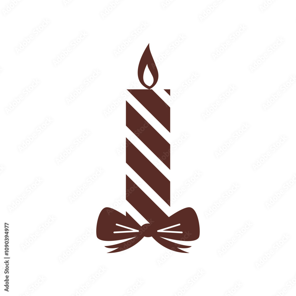 Fototapeta premium vector Christmas icons of black color