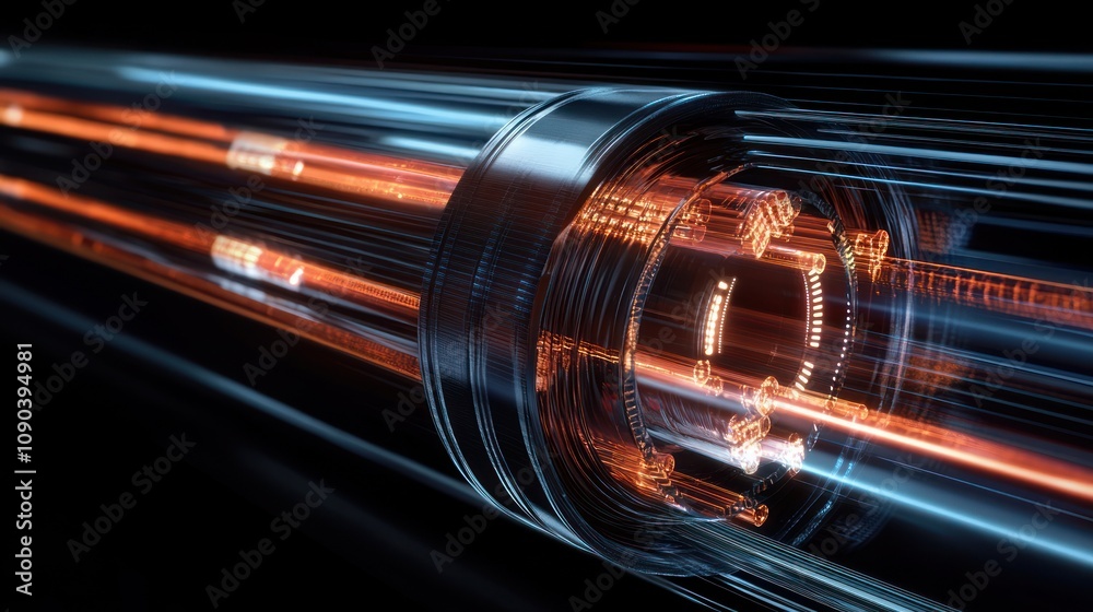 Futuristic Energy Core: Abstract Visualization of Advanced Technology Futuristic Energy Core: Abstract Visualization of Advanced Technology