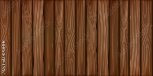 Wooden background. Brown planks with wood texture. Hardwood boards.