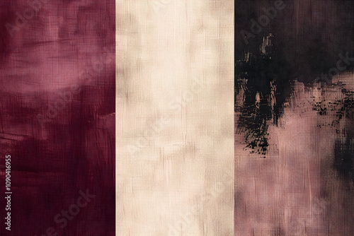 Subtle gradient of burgundy, blush, and taupe with smooth textures for a refined backdrop.