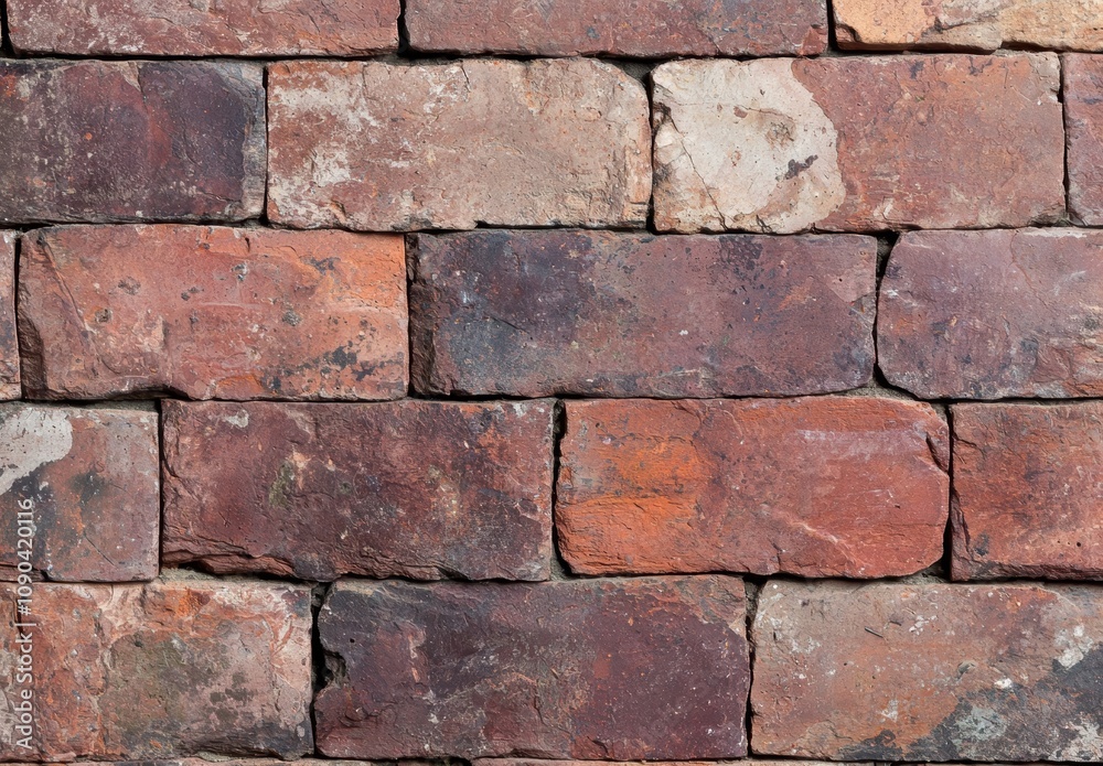 Fototapeta premium Textured brick wall background
