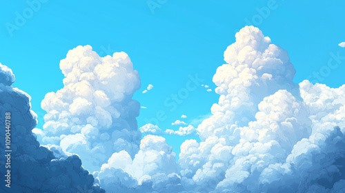 雲、自然