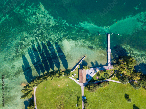 Lake Lucerne Shoreline Overview photo