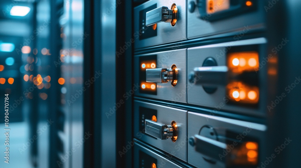cyberbullying + abuse + safety, locked, warm-lit safes signifying information privacy cyberbullying + abuse + safety, locked, warm-lit safes signifying information privacy