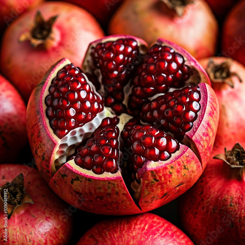 pomegranate, close up, food photography, holiday food, party food, healthy food, bakery, delicious, new year, chrismas, picnic, outdoor, food, breastfast, traditional, homemade, cooking, Thanksgiving, photo