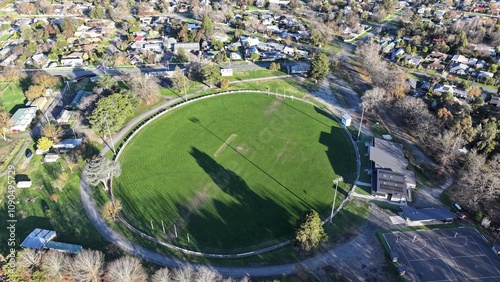 Aerial photo of Alexandra Victoria Australia photo
