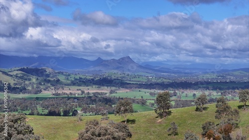 Aerial photo of Alexandra Victoria Australia photo