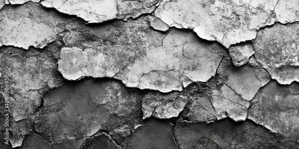 Obraz premium transition backdrop, grainy rough texture, surreal, Generative AI