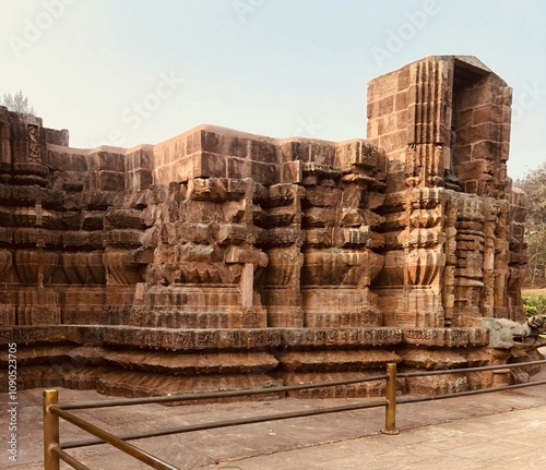 Konark Sun Temple Bhubneshwar Orissa India photo