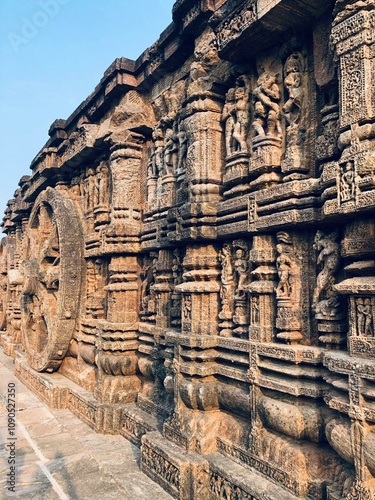 Konark Sun Temple Orissa India photo