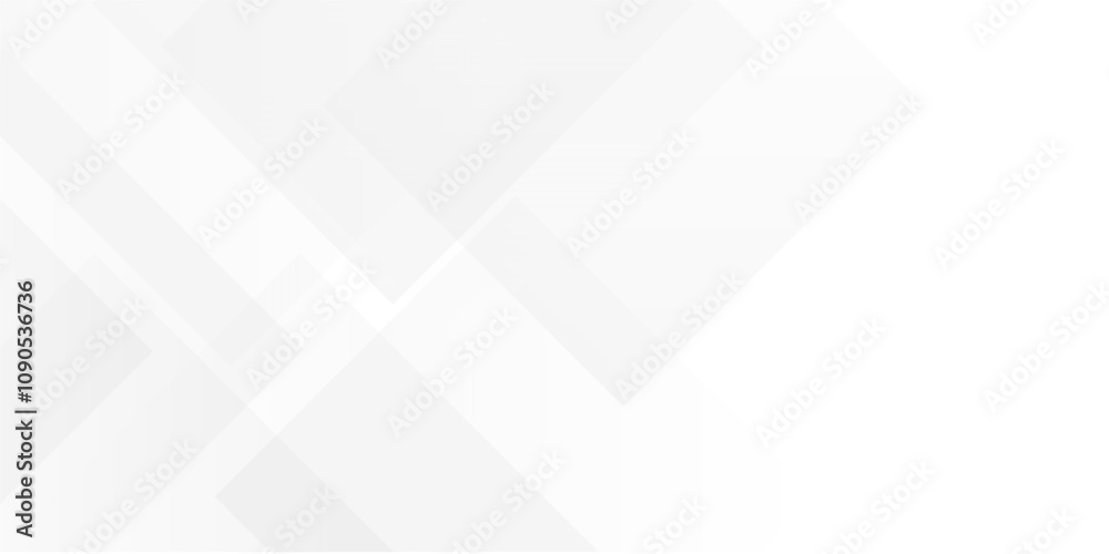 Obraz premium White vector abstract modern wide banner background, White vector gradient abstract background with shapes elements.
