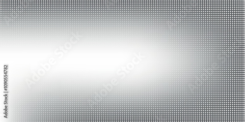 Halftone faded gradient texture. Grunge halftone grit background. White and black sand noise wallpaper. Retro pixilated vector backdrop