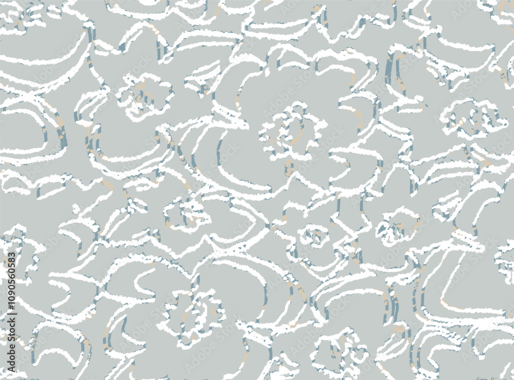 Obraz premium Abstract Mix Tropical Leaf, Leopard snake and Zebra Stripes Seamless Pattern. Vector Geometric Exotic Print