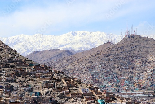 Kabul City Arial View