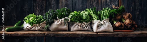Vibrant Display of Organic ...