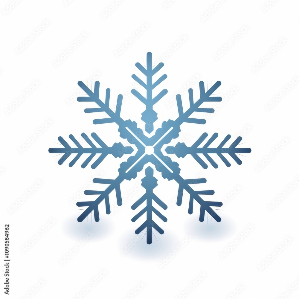 A delicate blue snowflake graphic with intricate patterns, embodying winter's beauty and tranquility. A delicate blue snowflake graphic with intricate patterns, embodying winter's beauty and tranquility.