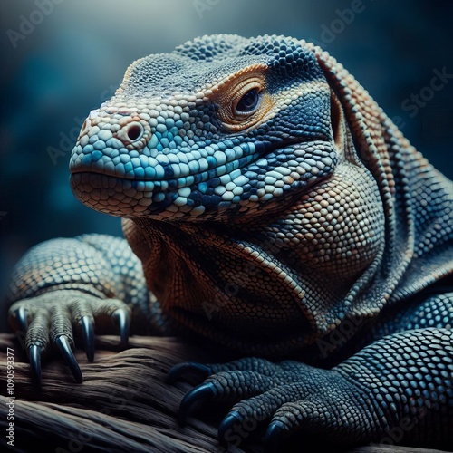 Large herbivorous lizards that require ample space showcasing te