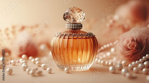 perfume bottle and perfume photo