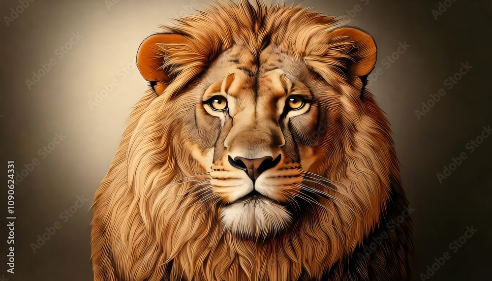 Fototapeta premium portrait of a tiger