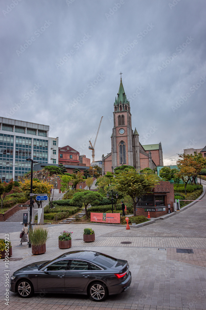 Obraz premium Seoul, South Korea - October 21 2024 